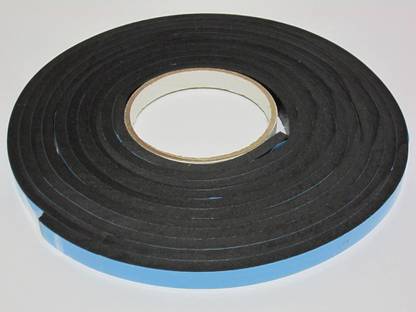 Bapna Double Sided 12 mm Width x 6 mm Thick x 5 Meter Length Foam ADHESIVE TAPE (MANUAL)