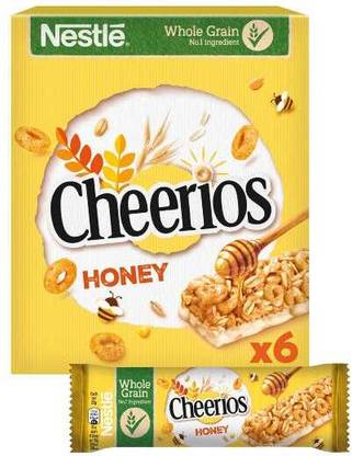 NESTLE Honey Cheerios Cereal Bar Box