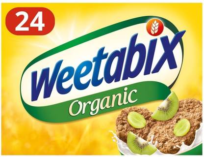 Weetabix Organic Whole Grain Wheat Cereal | Ferfect For Breakfast Or Snacks Box