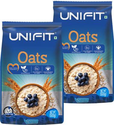 Unifit 100% Wholegrain High Protein & Fibre Diet Food & Reducing Cholesterol Pouch