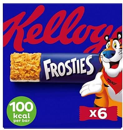 Kellogg's Frosties Cereal 6 Bar Box