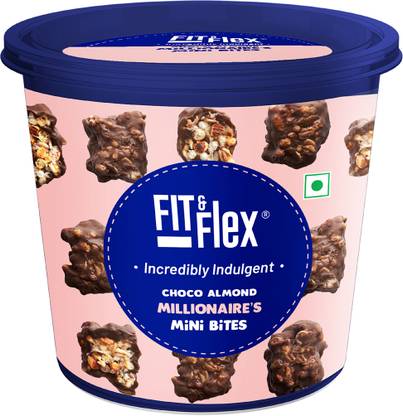 FIT & Flex Fit & Flex Mini Bites Choco Almond Millionaire's Jar