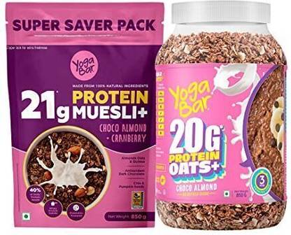 Yogabar Protein Oats| Protein Muesli Pouch