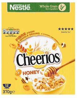 NESTLE Honey Cheerios - Whole Grains, 375gm Box