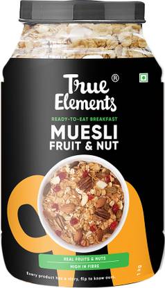 True Elements Fruit and Nut Muesli 1000g