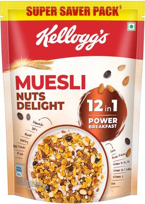 Kellogg's by kel5 MUESLI 20 % NUTS DELIGHT Pouch