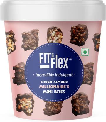FIT & Flex Mini Bites Choco Almond Millionaire's 250g Jar