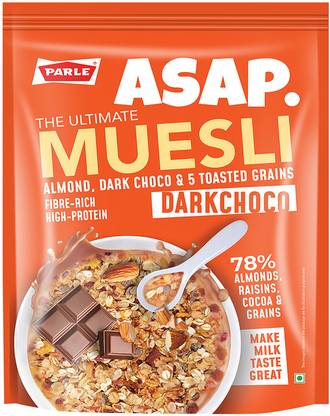 PARLE ASAP Muesli Dark Choco Pouch