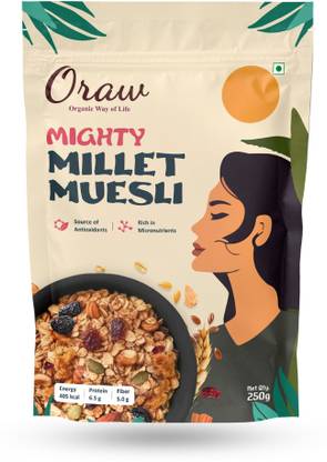 Oraw by Oraw Mighty Millet Muesli Pouch