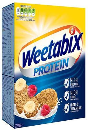 Weetabix Protein Wholegrain & High Protein Wheat Crisp For Healthy Muscles & Strong Bones Box