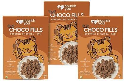 Nourish You Choco Fills | Goodness of Quinoa and Ragi | 250g Each Box