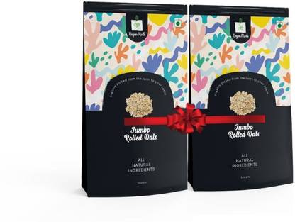 Vegan Mods Classic Jumbo Rolled Oats Bag