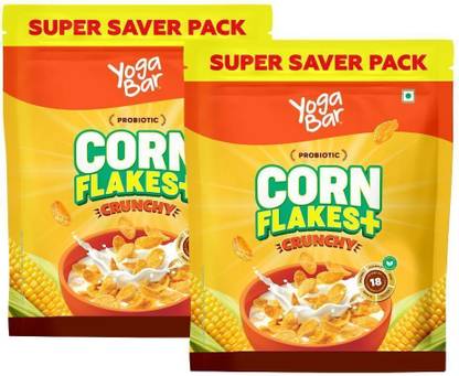 Yogabar Crunchy Plain Cornflakes Pouch