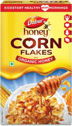 Dabur Honey Cornflakes with Organic Honey Box