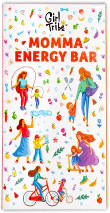 GIRL TRIBE Momma Energy bar| For women| Peanut Flavor |Organic |40 g-Pack of 1 Box