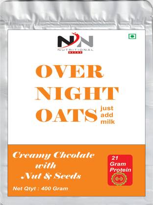 NUTRITIONAL NEEDS by Nutritional Needs High Protein Oats, Gluten Free, Dark Chocolate Pack Pouch
