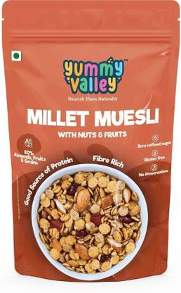 Yummy Valley by Yummy Valley Millet Muesli - With Nuts & Fruits Pouch