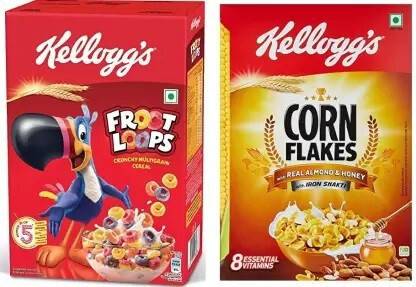 Kellogg's by KELLOGGS FROOT LOOPS & REAL ALOMNDS N HONEY Box