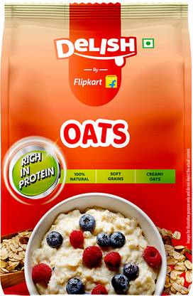 Delish by Flipkart Plain Oats Pouch