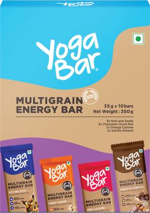 Yogabar Multigrain energy bar variety Box