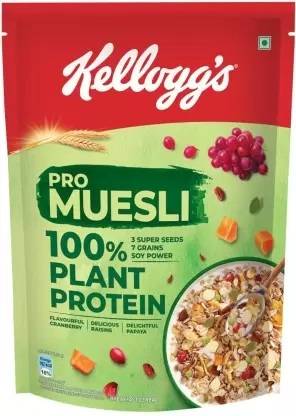 Kellogg's by Kellogg Pro Muesli with 100% Plant Protein 501 GM Pouch