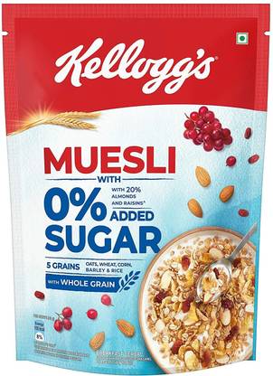 Kellogg's by Kell1 Muesli 0% Added Sugar Pouch