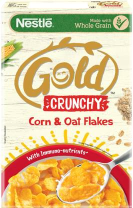 NESTLE Gold Crunchy Corn and Oat Flakes Box