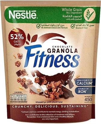 NESTLE Fitness Granola Chocolate Cereal Pouch