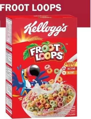 Kellogg's by NA FRUIT LOOPS 300 GM Box