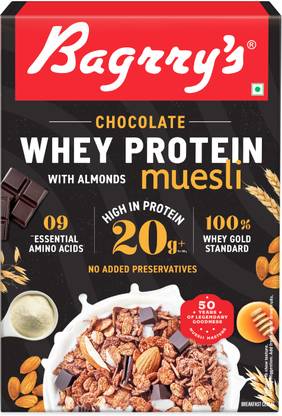 Bagrry's Protein Muesli with Whey Protein, Almonds and Oats Box