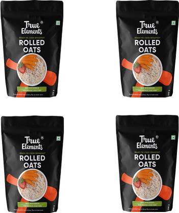 True Elements Rolled Oats Pouch