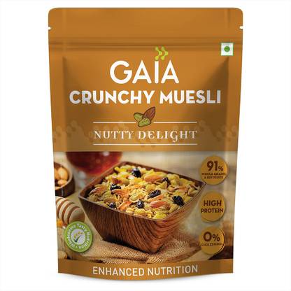 GAIA Crunchy Muesli Nutty Delight Pouch
