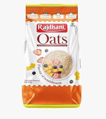 Rajdhani Instant Raw Oats Pack of 3 Pouch
