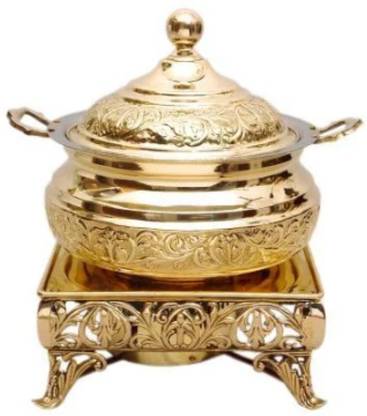 Deepak Kumar Handicraft Round Chafing Dish