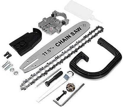 Flemigo 12 INCH CHAINSAW BRACKET SET FOR ANGLE GRINDER Corded & Cordless Chainsaw Electric Chainsaw attachment Stand Bracket Set Corded Chainsaw