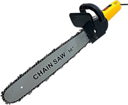 RanPra 16 INCH ELECTRIC WITH 4 INCH ANGLE GRINDER HEAVY DUTY FOR WOOD CUTTING Corded Chainsaw