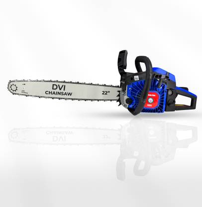 DVI Heavy Duty 62CC Petrol Powered Master Chainsaw With Air Cooled Gasoline Engine With 22"inch Blade/Bar Used For Cutting Trees, Wood Cutting, Garden, Agriculture Fuel Chainsaw