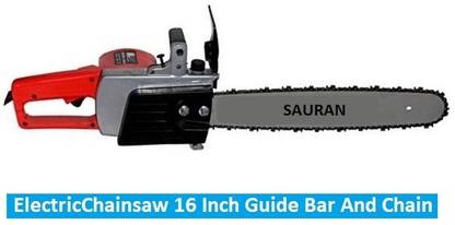 Sauran Chainsaw for Fast & Easy Trimming,Pruning & Light Corded Chainsaw (CNS57) 16 inch Electric Chainsaw (CNS57) Corded Chainsaw