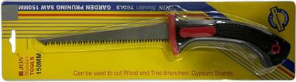 Jon Bhandari Tools Garden Hand Pruning Saw 150mm 6inch for Trimming Pruning Saw for Trimming or Cutting Wood and Tree branches, Gardening Cordless Chainsaw