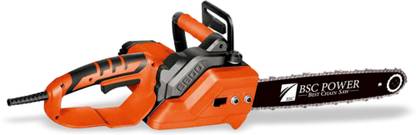 bsc power ELECTRIC CHAIN SAW BSC2200, 2200W FOR CUTTING TREES & SAW BSC2200 Corded Chainsaw