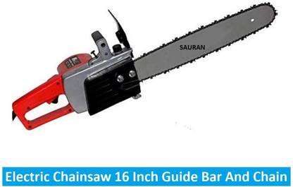 Sauran 16 inch Chainsaw With Guide Bar and Chain (CNS12) Electric Chainsaw (CNS12) Corded Chainsaw