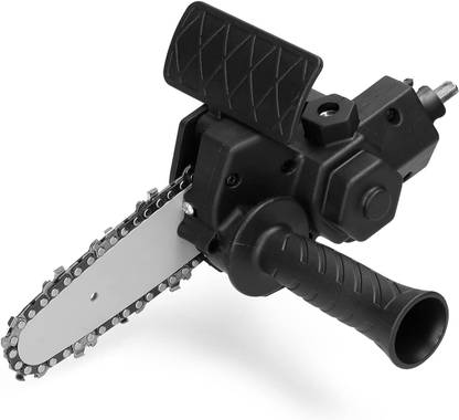 uptodatetools 4 Inch Electric Drill Modified to Electric Chainsaw Tool Attachment Electric Chainsaws Accessory Practical Modification Tool Set Corded & Cordless Chainsaw