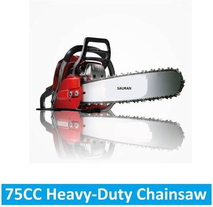 Sauran Petrol Engine Wood Cutting Machine For Farming, Gardening & Forestry (CNS10) 75CC Heavy-Duty Chainsaw (CNS10) Fuel Chainsaw