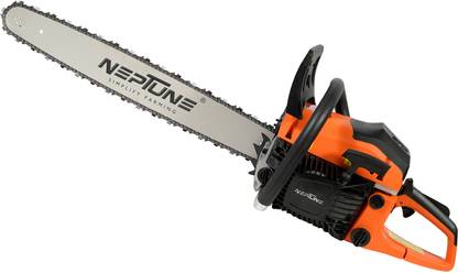 Neptune CS-58M 58 CC 3.5 HP Magnesium Body Petrol Chainsaw with 22 inch Cutter Bar, 2 Stroke Engine (Standard Size) Fuel Chainsaw