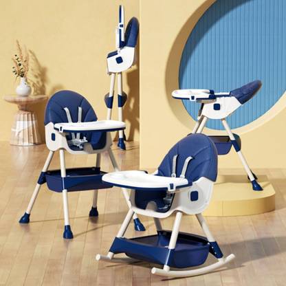 Little Olive 5-in-1 Multifunctional Kids High Chair - Adjustable, Safe, and Comfortable