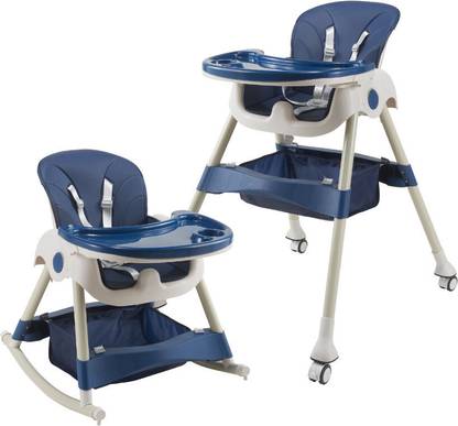 KIDDERY Baby High Chair For Feeding | Chair | Baby Sitting Chair | Dining Chair | Blue