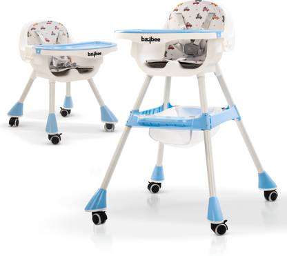 baybee Bruno 2 in 1 Baby High Chair for Kids with 2 Height Adjust, Baby Toddler Feeding