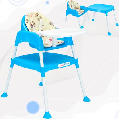 Little Olive 3 in 1 high chair with 5 point safety harness for 6 to 36 months