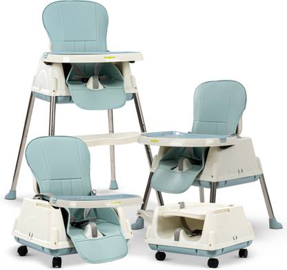 baybee 4 in 1 Baby High Chair for Kids with Adjustable Height & Footrest, Baby Feeding