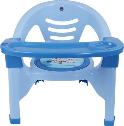 Nabhya Small Baby Chair with Front Food and Safety Tray ,Soft Cushion With Baby Whistle